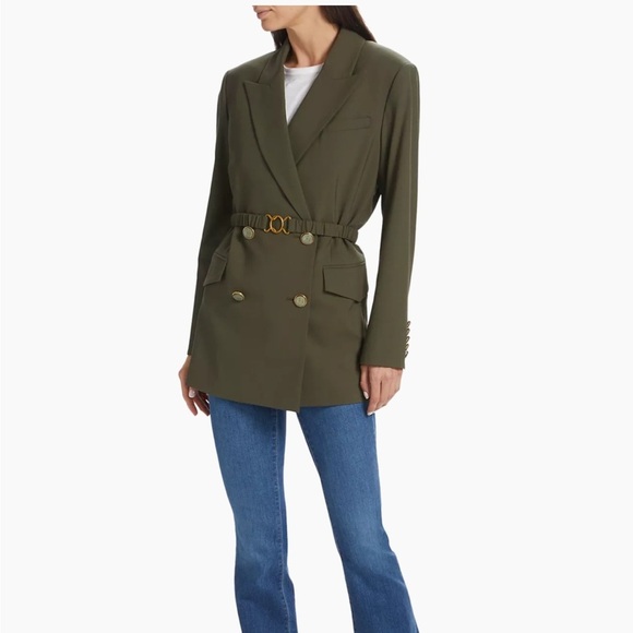 NWT Veronica Beard
Hutchinson Wool-Blend Dickey Jacket Sz M - Picture 4 of 11